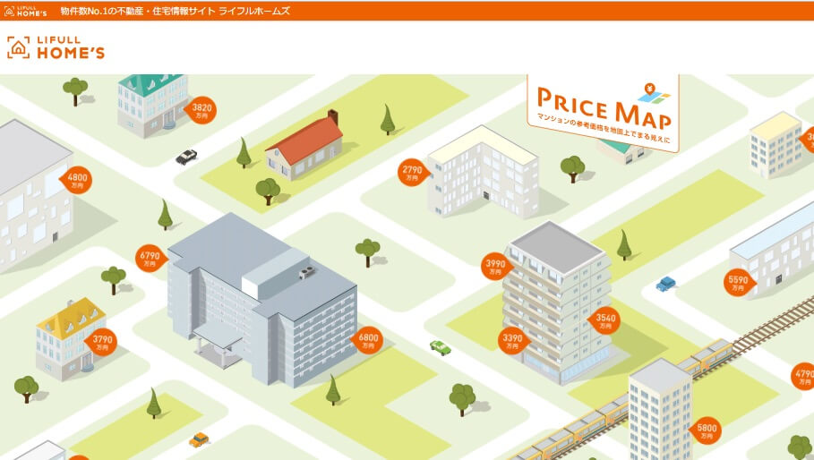 https://www.homes.co.jp/price-map/